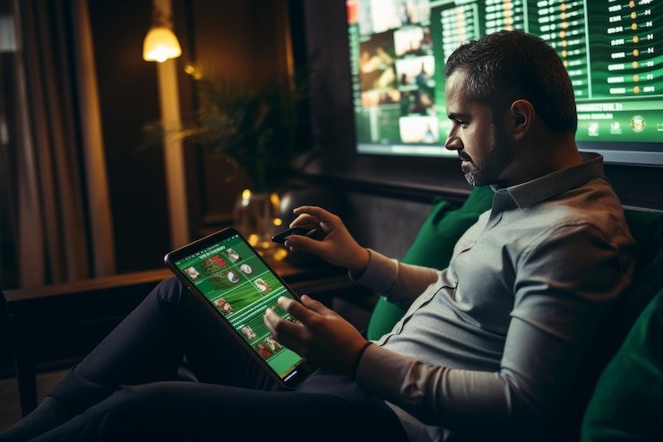 China Pools draw interface showing number selection and live result broadcast