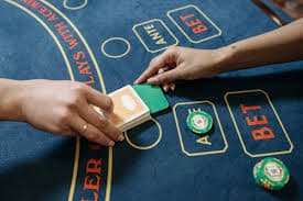 Slot game interface showing reels and spin controls